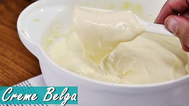 CREME BELGA PARA RECHEAR BOLOS E TORTAS – DELICIOSO E SUPER FÁCIL