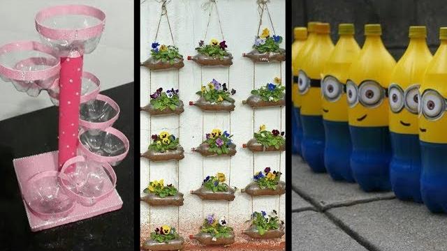 23 IDEIAS de DIY COM GARRAFA PET