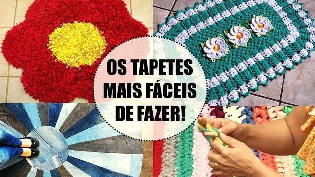 4 TAPETES MAIS FÁCEIS DO MUNDO