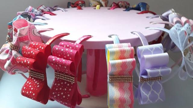 Expositor giratório pra tiaras