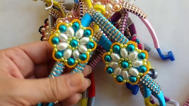 Chinelos Decorados – Combinação de cores – Maguida Silva