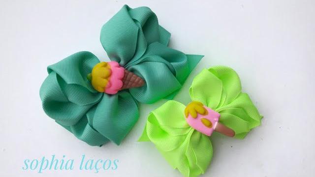 LAÇO DOÇURA COM FITAS