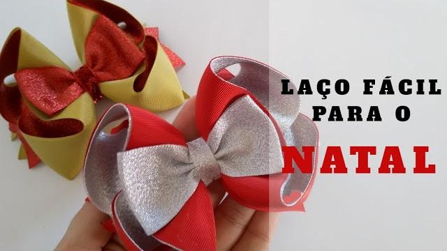 Laço Fácil para o Natal – Morgania Sales