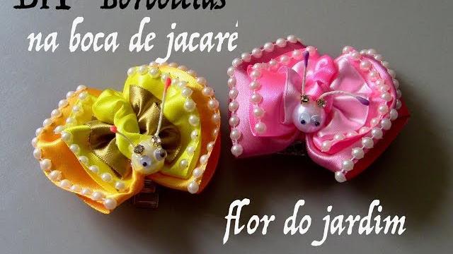 Borboletas Para Aplique – Na base boca de Jacaré