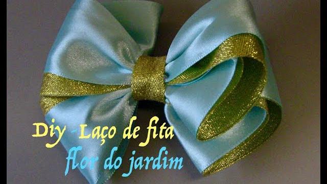 Laço Anne de fita de cetim – Podendo ser feito tiaras e faixas