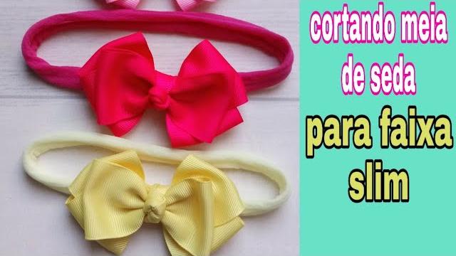 Dicas cortando meia de seda – Para faixa slim