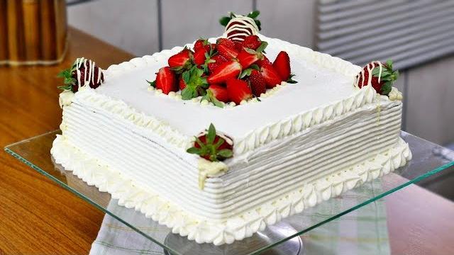 Bolo de Aniversario de Leite Ninho – Como Montar e Decorar