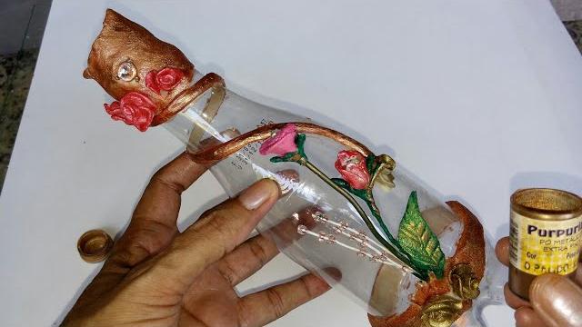 Faça Lindas Rosas – Reciclando Garrafas de água mineral