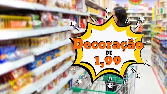 DIY Com coisas de Lojas de R$1,99 – Como Decorar sem Gastar Muito