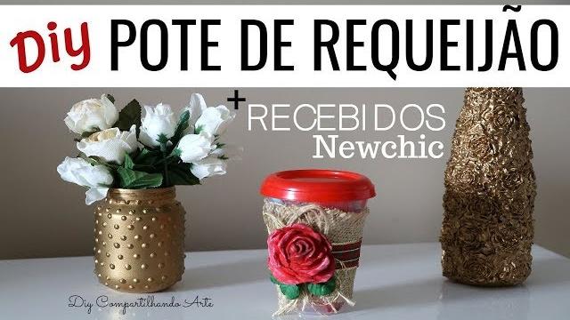 Lembrancinha de Natal – Decoração com Pote de Requeijão