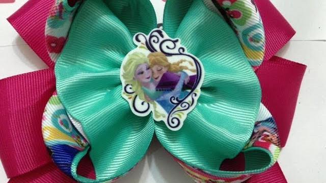 Como Fazer um arco duplo – Frozen