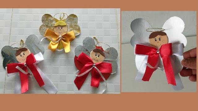 Ideias com caixa de leite – Enfeite de natal