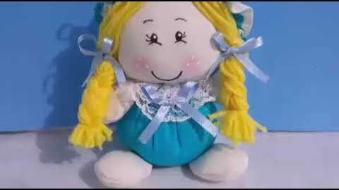 Como fazer uma linda boneca sem máquina feita a mão