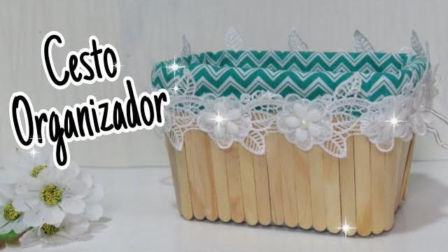 Faça Organizador Multiuso – Usando Pote de Sorvete