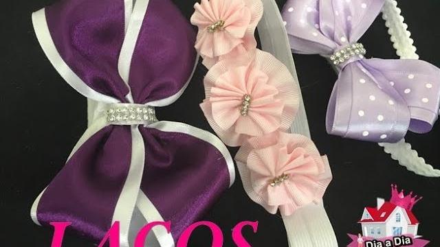 Faça Arco de Flor Para Bebê – Flores Rosa Muito Fácil