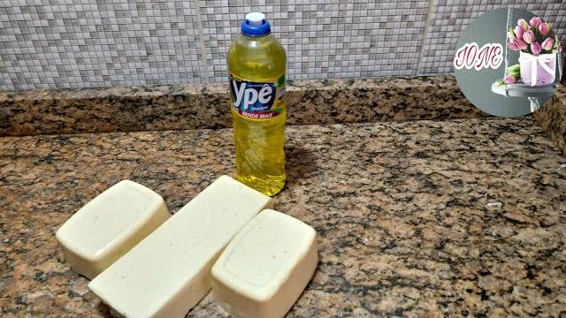 Sabão Caseiro de Detergente – Ingredientes que Temos em Casa