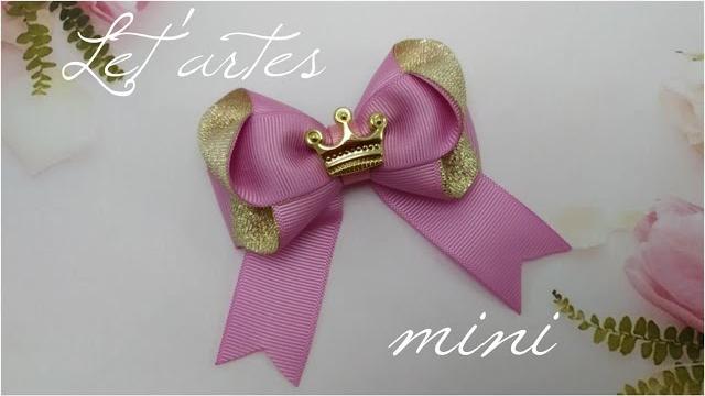Faça este Lindo Mini Laço Elis
