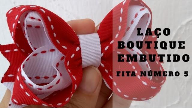Como Fazer – Laço Boutique Embutido