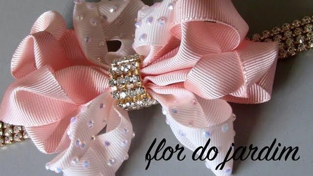 Sonho de Laço com Strass – Passo a Passo