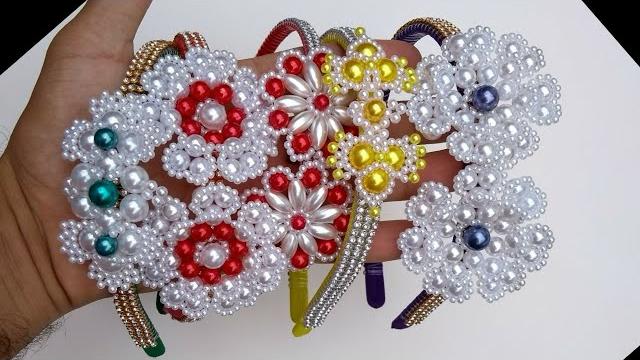 Ideias de Tiaras com Pérolas e Strass