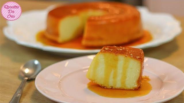 Receita de Pudim Caçarola Italiana – Sem Leite Condensado