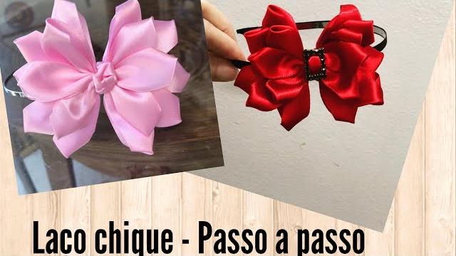 Passo a Passo – Laço chique Para o Natal
