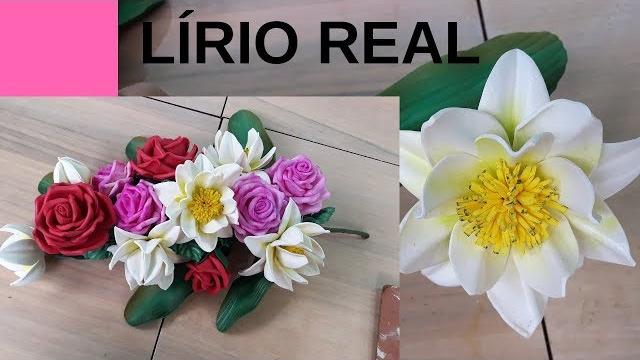Faça Este Lindo Lírio Real – De EVA