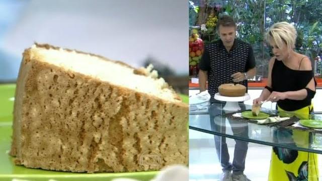 Receita Bolo de Água – Sem Lactose