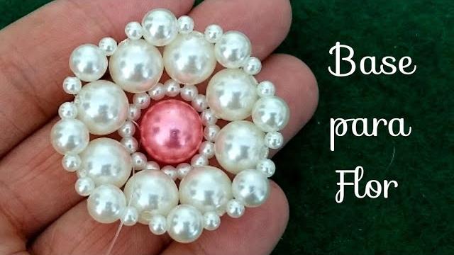 Base para a Flor de Pérolas Morgania