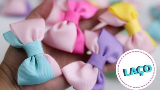 Par de Laços Fácil com Fita Nº 09 – Fita Progresso