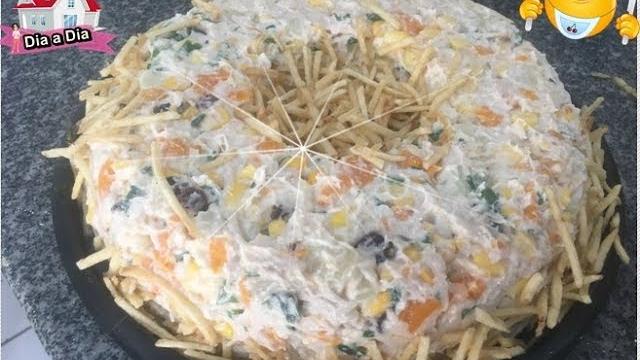 Receita Salpicão de Frango de Forma – Passo a Passo
