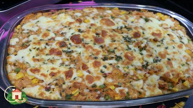 Receita de Arroz de Forno Super Fácil e Gostoso