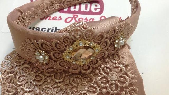 Aprenda Fazer essa Linda Diadema Decorada