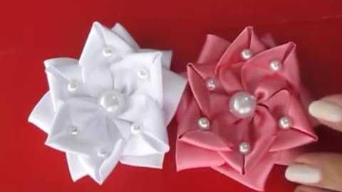 Flor do Oriente – Flor de Fita de Cetim