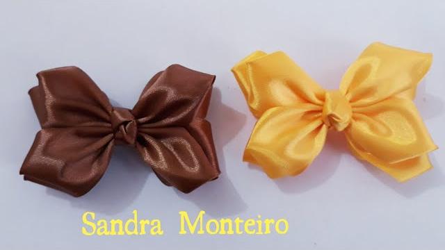 Laço Duplo Gravatinha – Super Fácil