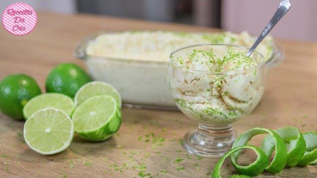 Receita de Sorvete Torta de Limão – Uma Delicia