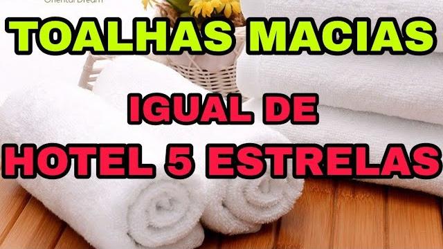 Como Deixar Toalhas de Banho Macias