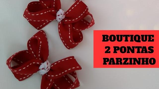Laço Boutique com Duas Pontas – Fita Número 5