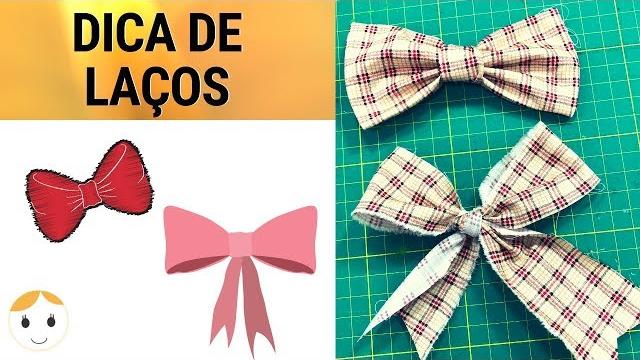 Dicas de Como Fazer Laços de Tecido – Rápido e Fácil