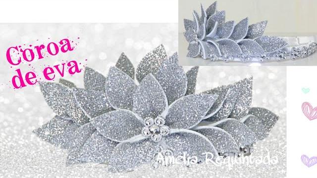 Coroa De Princesa Com Eva – Aniversario e Fantasias