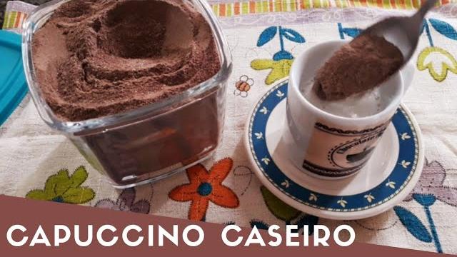 Como fazer Cappuccino Caseiro Instantâneo e Cremoso