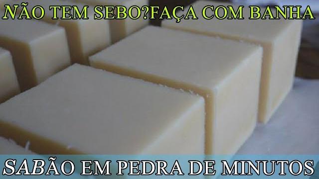 O MELHOR SABÃO CASEIRO COM BANHA DE MERCADO