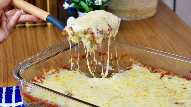 PARMEGIANA DE CARNE MOÍDA AO FORNO – ALMOÇO FÁCIL E RÁPIDO