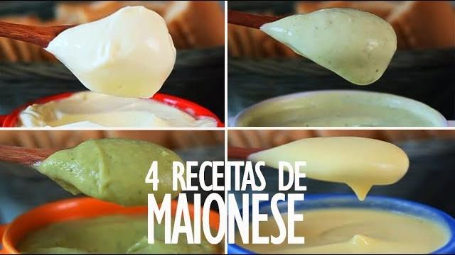 QUATRO RECEITAS DE MAIONESE CASEIRA – PARA VOCÊ ARRASAR NAS PREPARAÇÕES