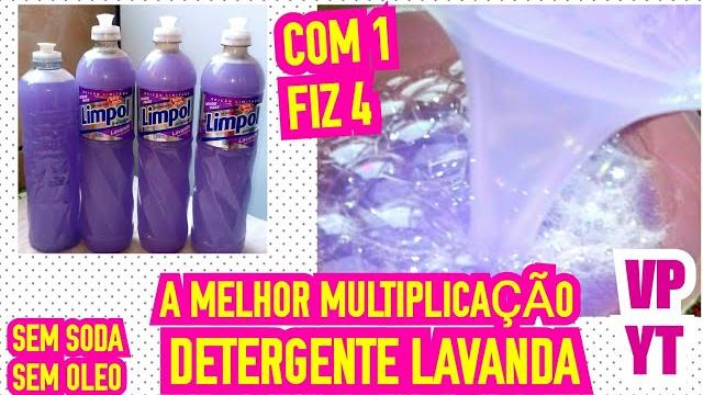 A Melhor Multiplicação de Detergente Sem Soda