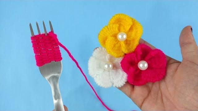 A FLOR DE CROCHÊ MAIS FÁCIL DO MUNDO – TRUQUE FÁCIL DE CROCHÊ