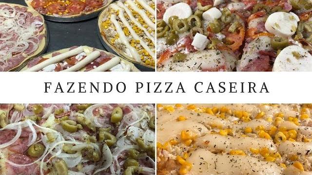 PIZZA CASEIRA COM VÁRIOS RECHEIOS – MASSA SUPER FÁCIL