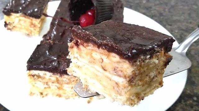 Este é um bolo tão fácil sem forno e sem gelatina – Receita simples e deliciosa