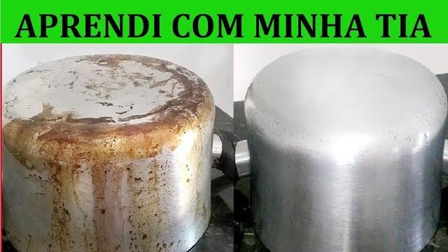 Como Limpar Panelas Queimadas Sem Esforço Com Este Truque Caseiro