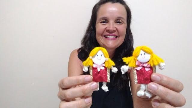 Bonequinha de Fita Sem Costura – Faça e Venda